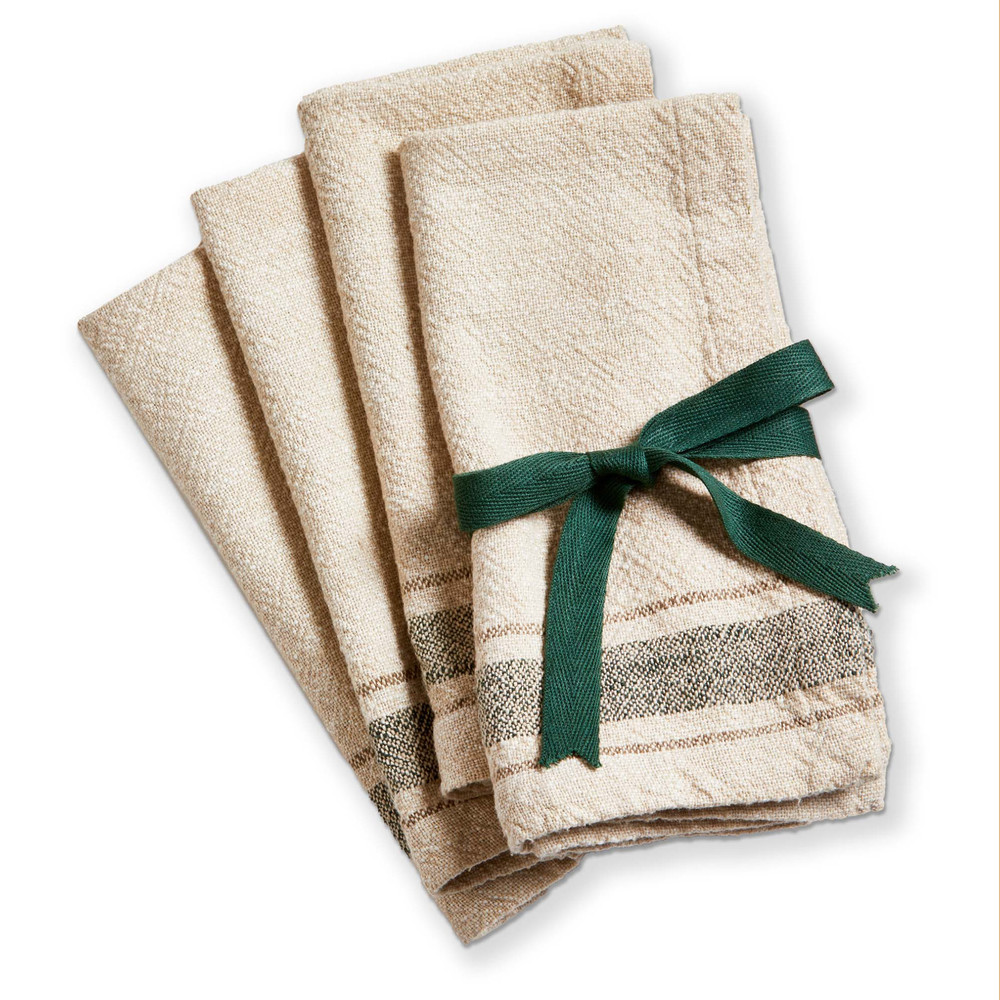 Aspen Stripe Napkins, Set of 4 | The Shops at Colonial Williamsburg