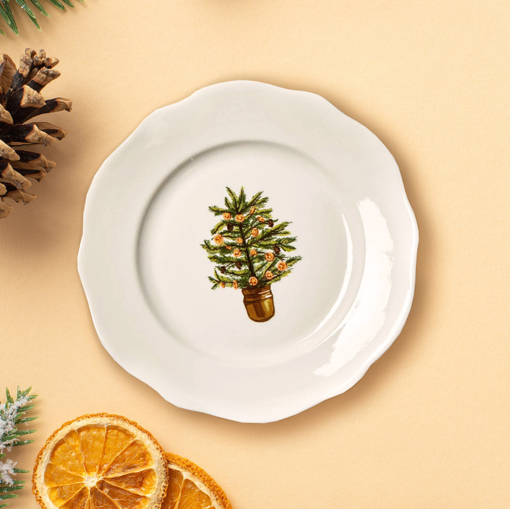 Citrus Grove Appetizer or Dessert Plate