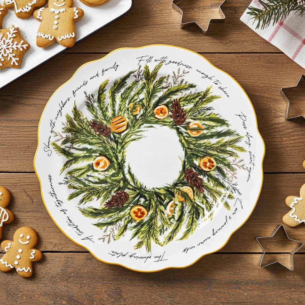 Citrus Grove Giving Plate 14.5"  | The Shops at Colonial Williamsburg