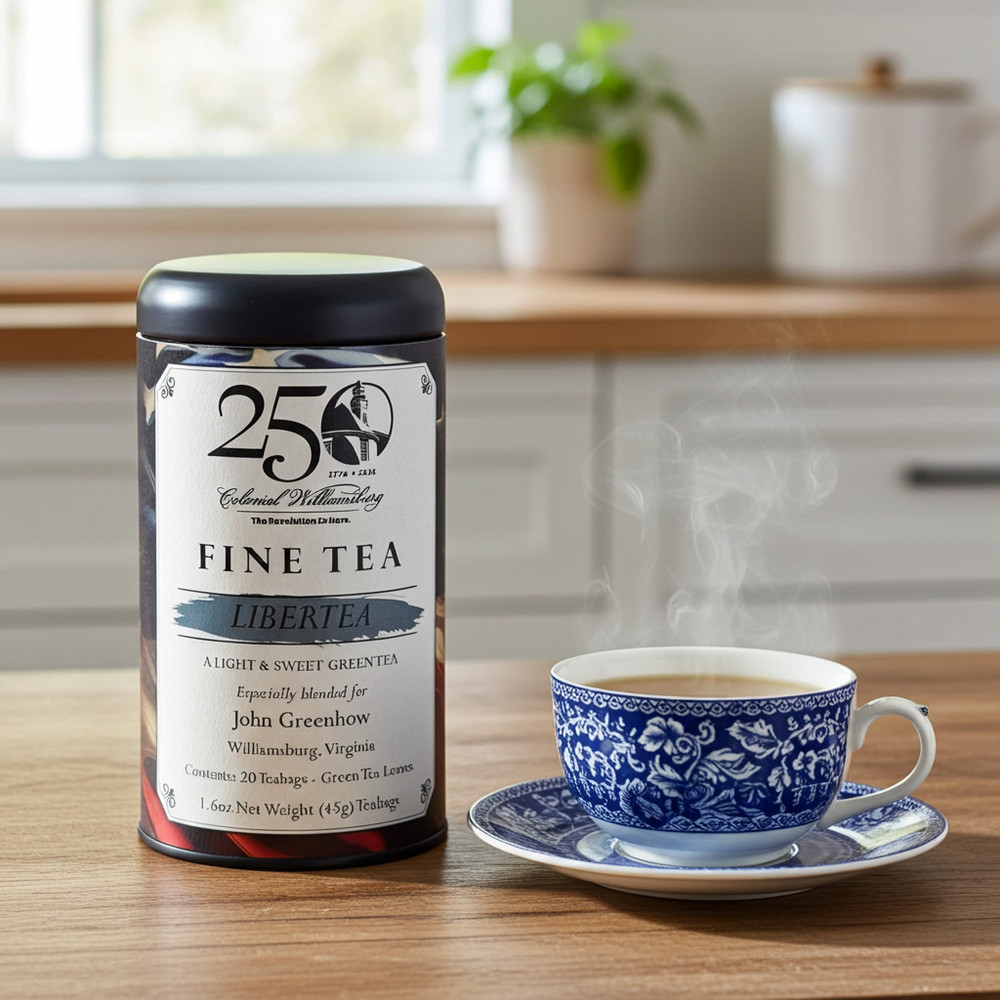 Colonial Williamsburg 250th Anniversary LIBERTEA Green Tea