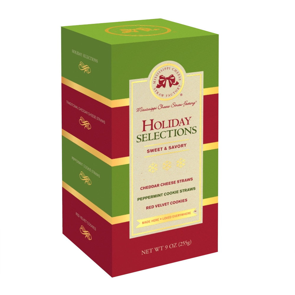 Classic Holiday Selections Assortment by Mississippi Cheese Straw Factory | The Shops at Colonial Williamsburg