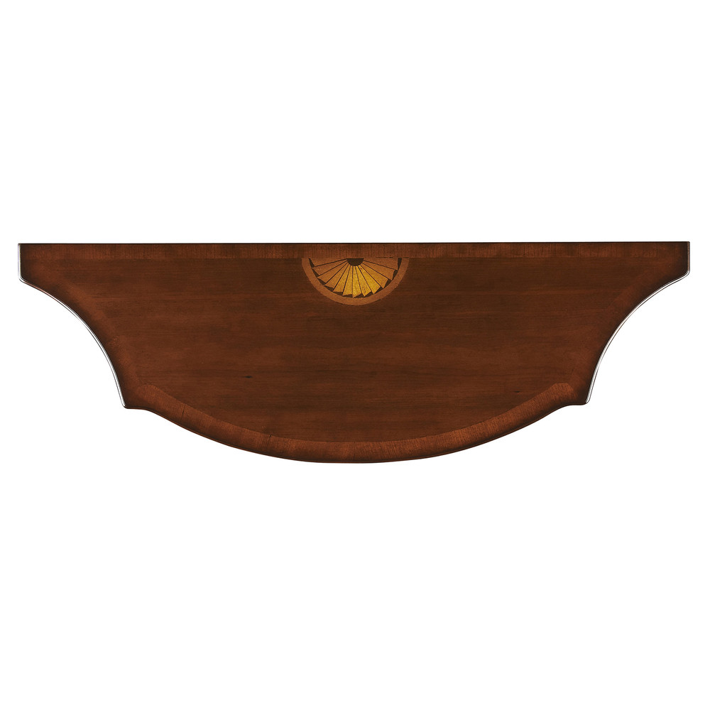 Chester Cherry Finish Wood Console Table