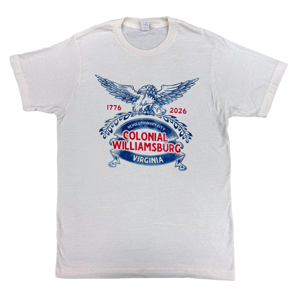 Colonial Williamsburg Grand 250th Anniversary Adult T-Shirt | The Shops at Colonial Williamsburg
