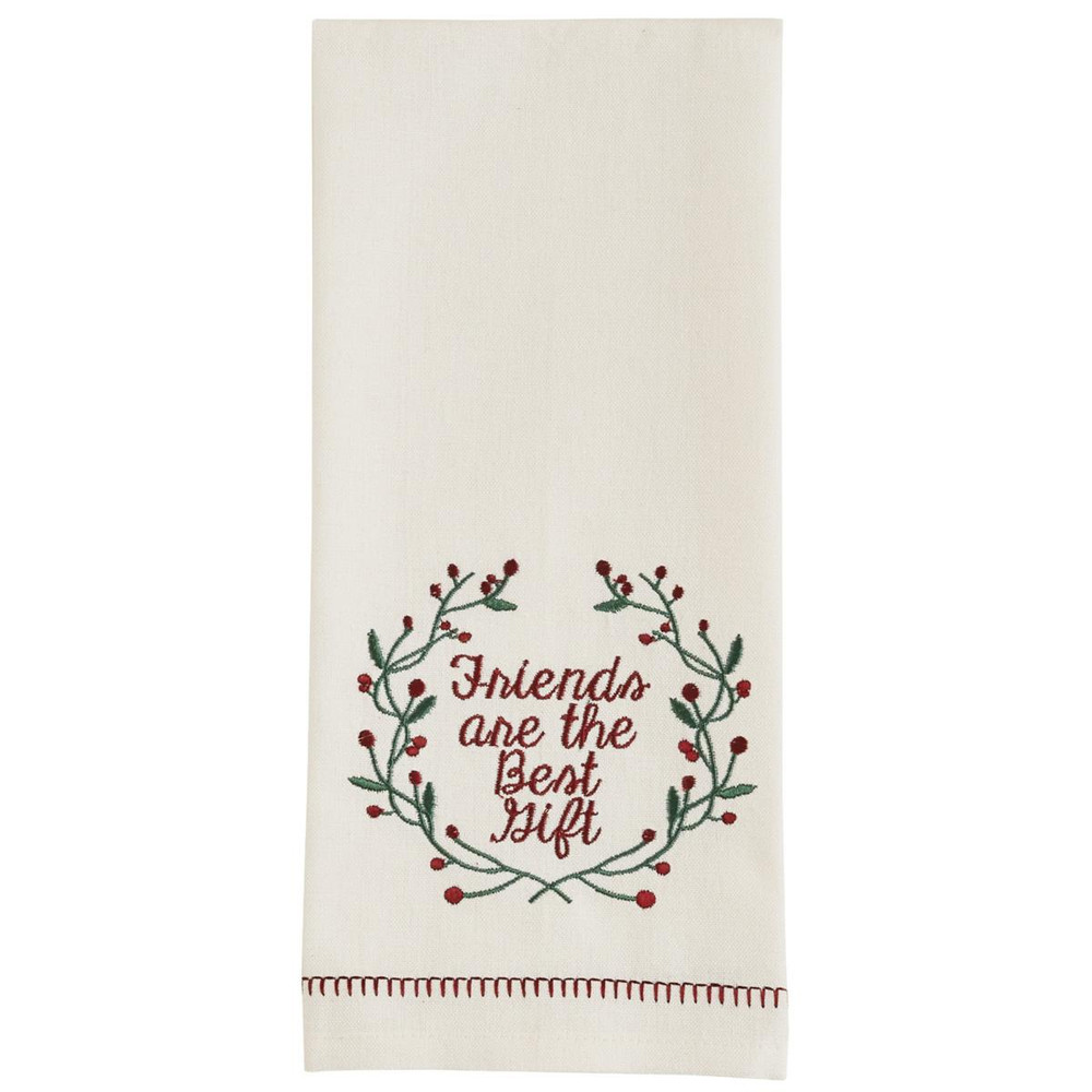 WILLIAMSBURG "Friends Are The Best Gift" Kitchen Towel | The Shops at Colonial Williamsburg