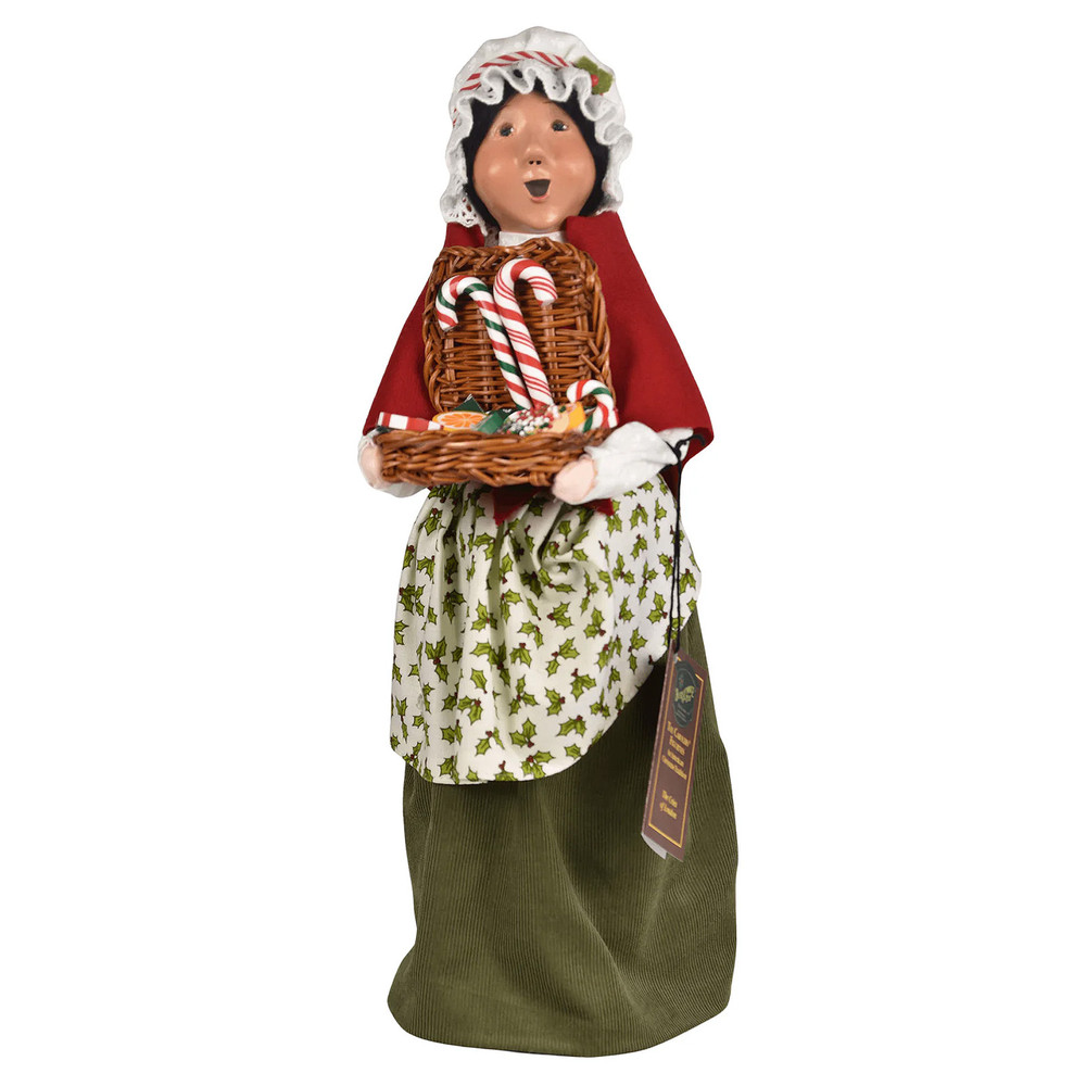 Byers' Choice Cries of London Sweets Woman Caroler | The Shops at Colonial Williamsburg