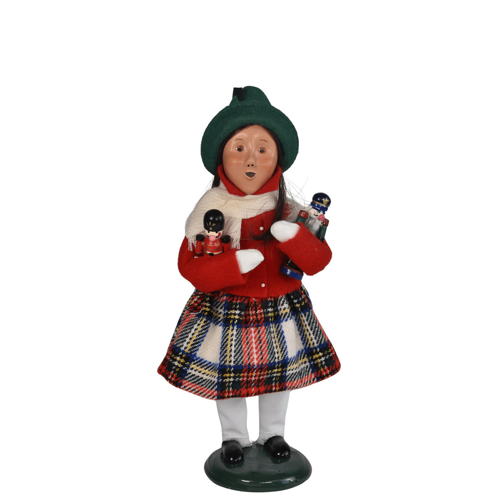 Byers' Choice Nutcracker Girl Caroler | The Shops at Colonial Williamsburg