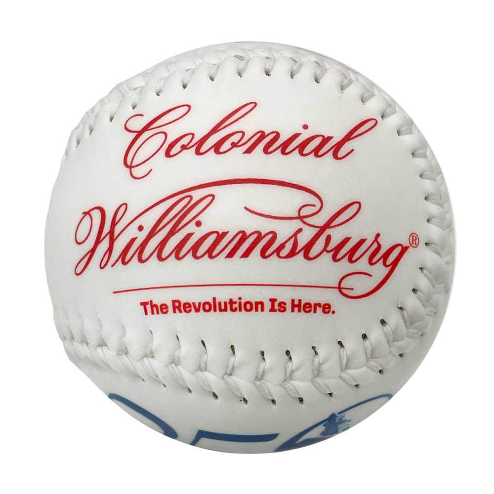 Colonial Williamsburg 250th Anniversary Souvenir Baseball | The Shops at Colonial Williamsburg