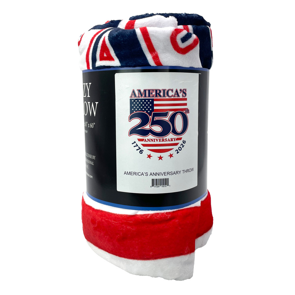 America's 250th Anniversary Throw Blanket