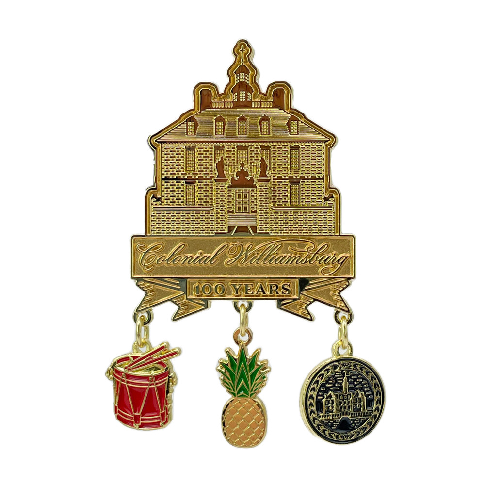 Colonial Williamsburg 100th Anniversary Collectible Magnet with Charms | The Shops at Colonial Williamsburg