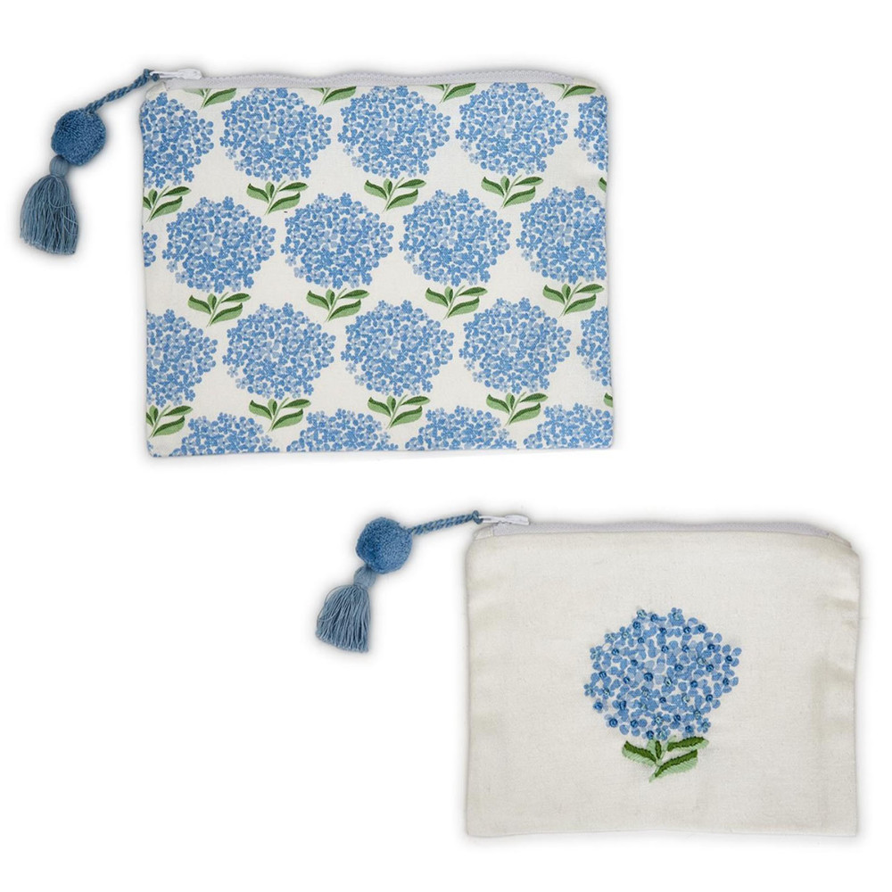 Hydrangea Multipurpose Pouches | The Shops at Colonial Williamsburg