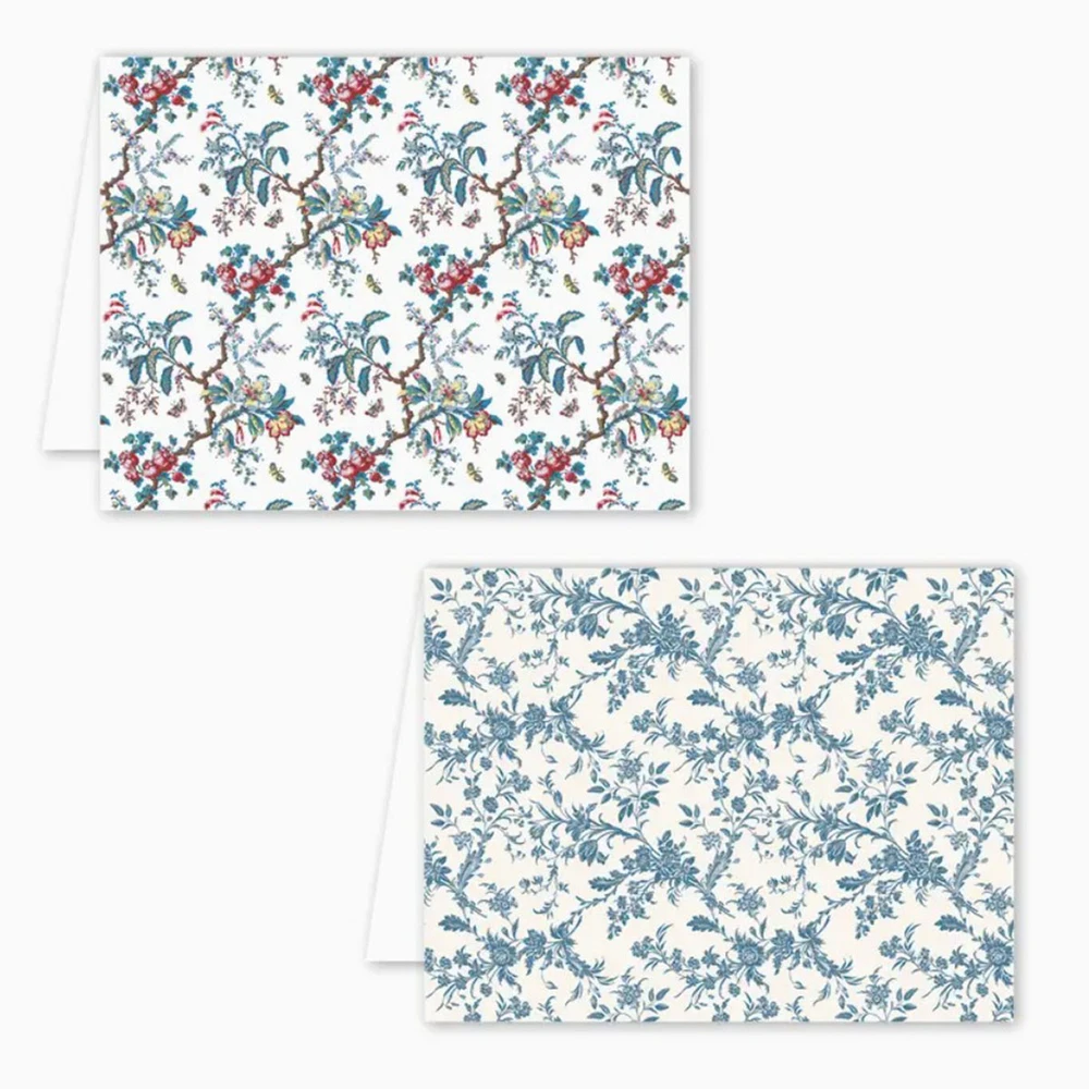 Williamsburg x Dogwood Hill Historic Patterns Notecard Set | The Shops at Colonial Williamsburg