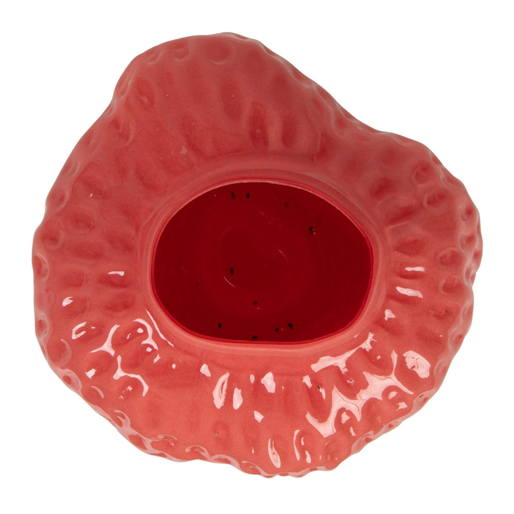 Pink Strawberry Glass Flower Vase | The Shops at Colonial Williamsburg