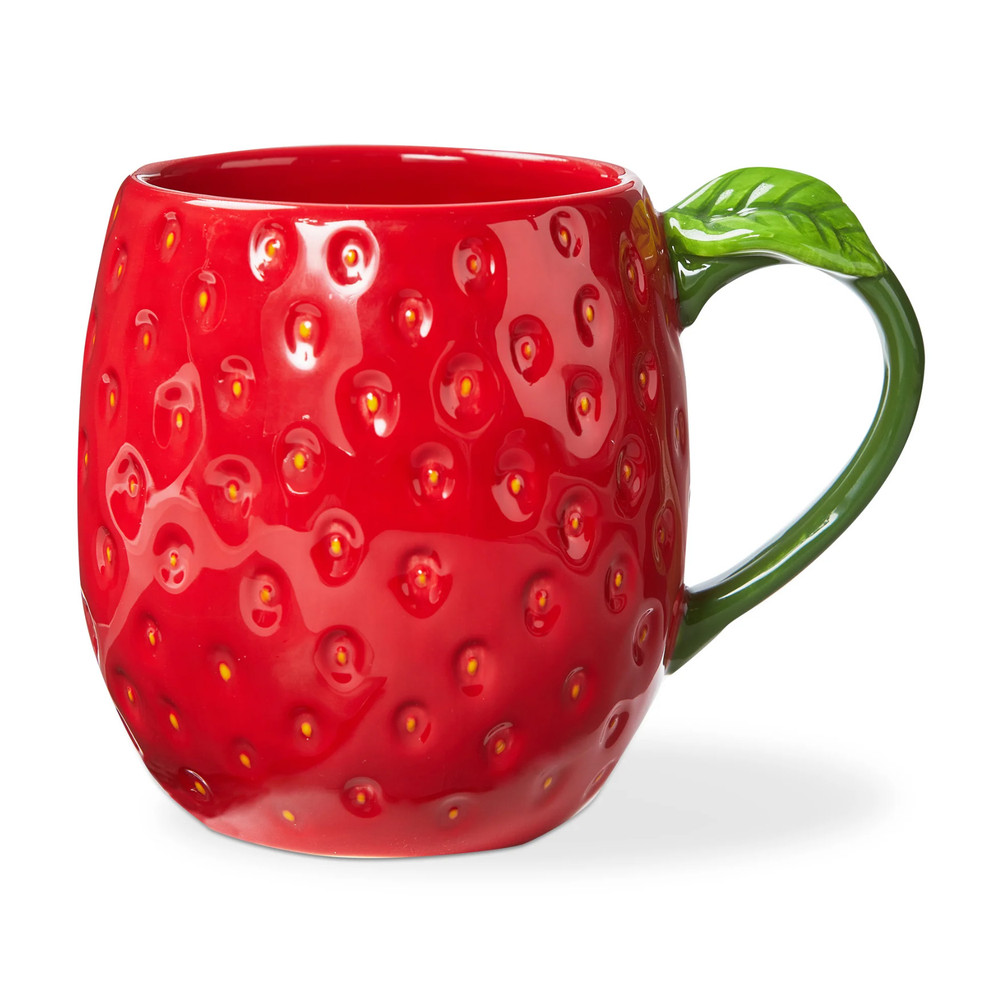 Red Strawberry Mug | The Shops at Colonial Williamsburg