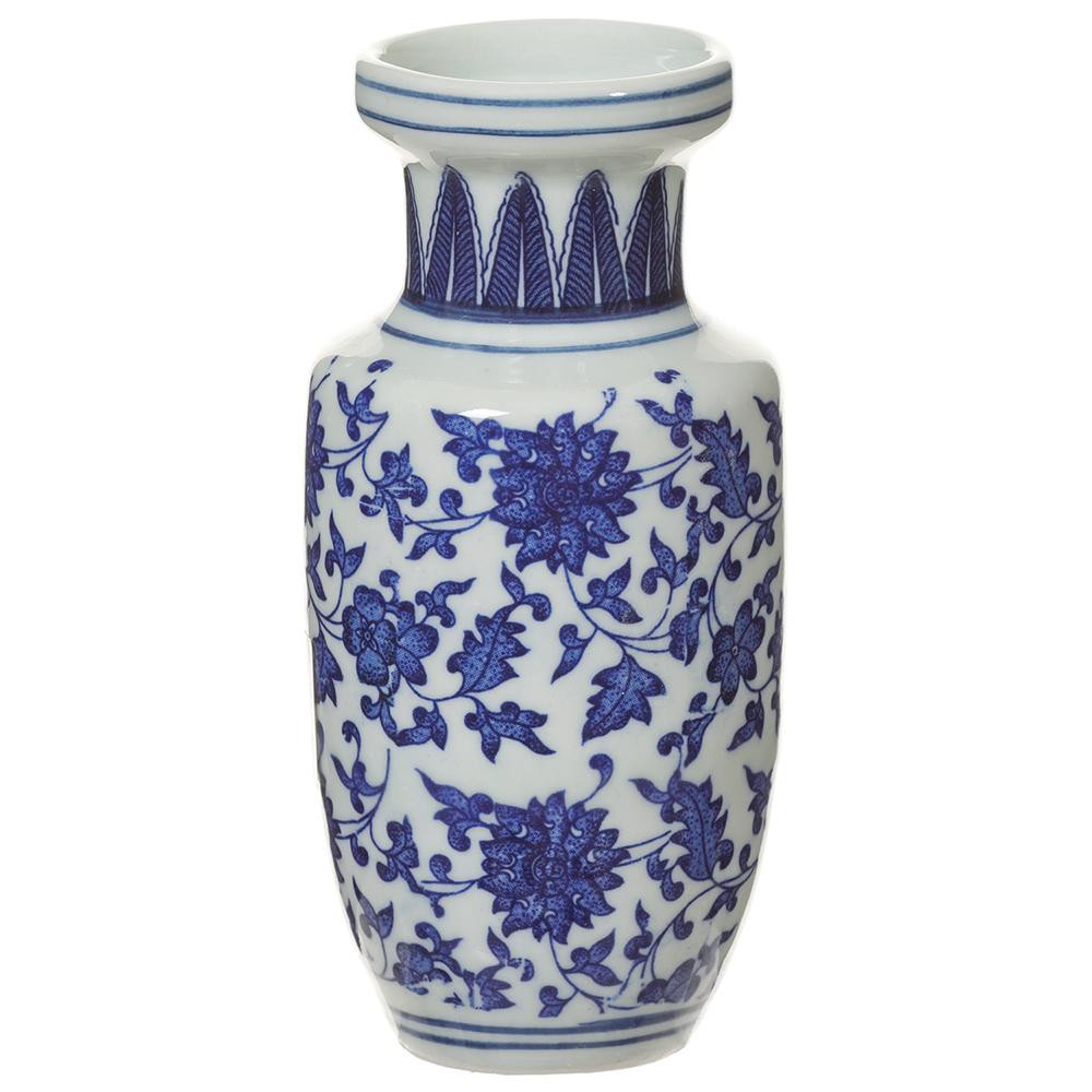 Small Blue and White Ceramic Vase | The Shops at Colonial Williamsburg