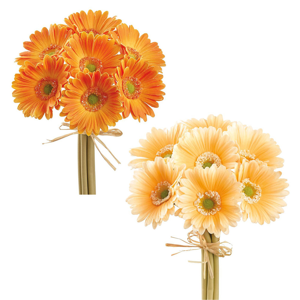 Orange or Yellow Gerbera Flower Bundle 13" | The Shops at Colonial Williamsburg