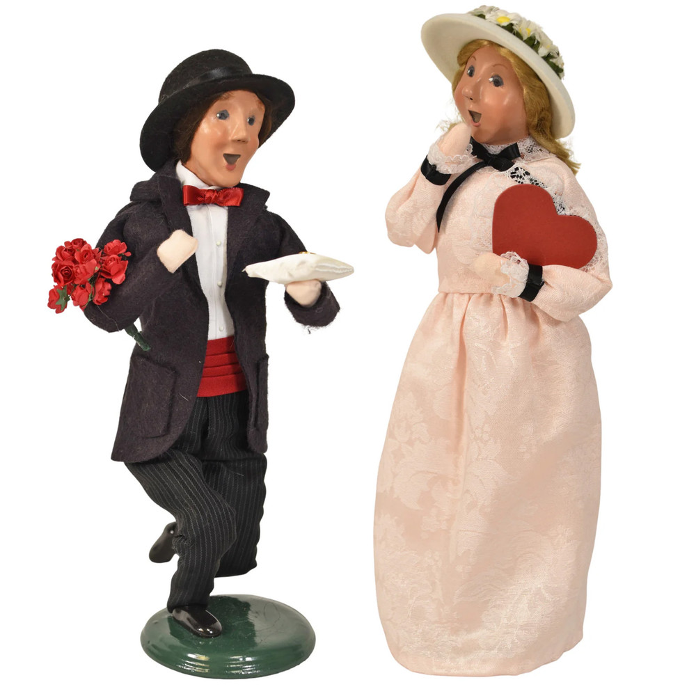 Byers' Choice Valentine Proposal Man Caroler | The Shops at Colonial Williamsburg