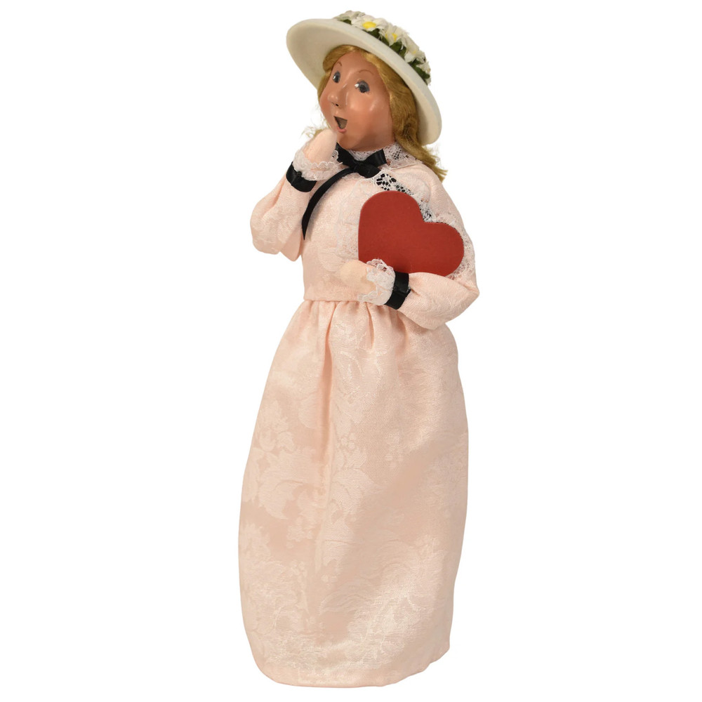 Byers' Choice Valentine Proposal Woman Caroler | The Shops at Colonial Williamsburg