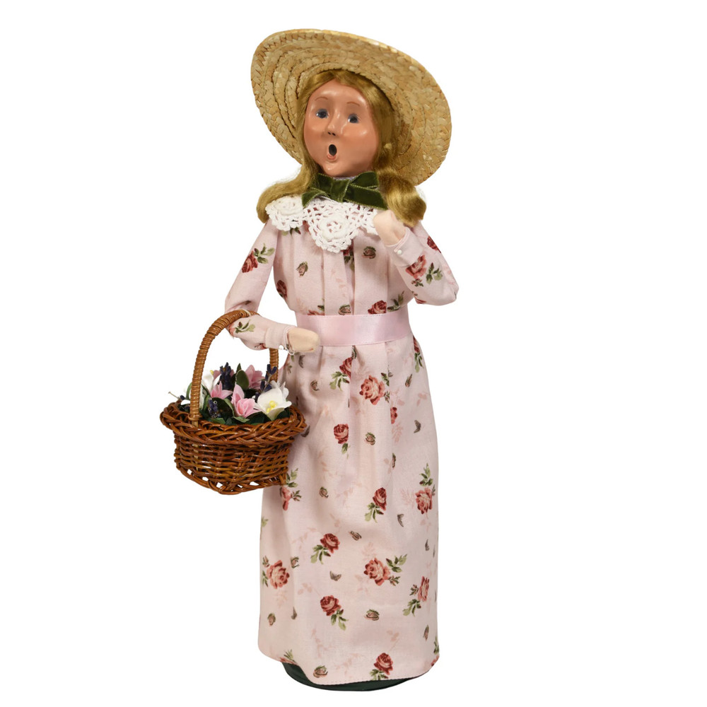 Byers' Choice Flower Woman Caroler | The Shops at Colonial Williamsburg