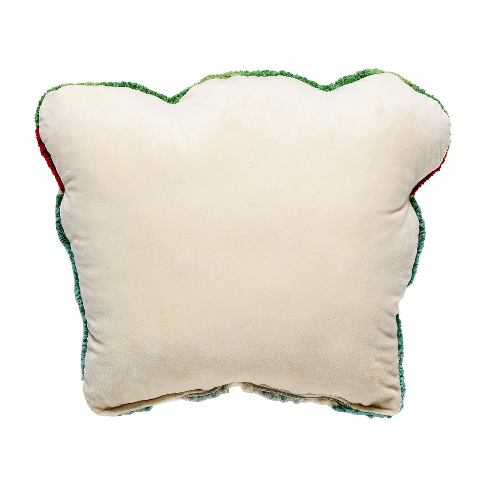 Red Strawberry Basket Hooked Wool Pillow | The Shops at Colonial Williamsburg