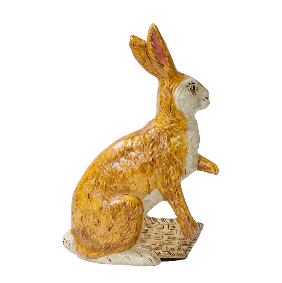 Vaillancourt Chalkware Rabbit with Paw Out | The Shops at Colonial Williamsburg