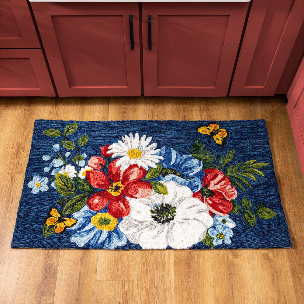 American Classic Indoor/Outdoor Hooked Accent Rug 24