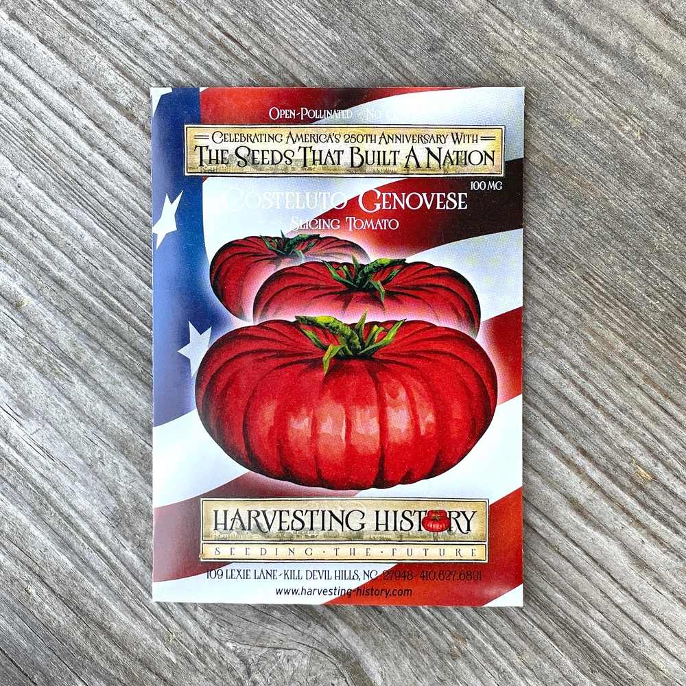Heirloom Tomato Seeds - Costeluto Genovese (Slicing Tomato) | The Shops at Colonial Williamsburg