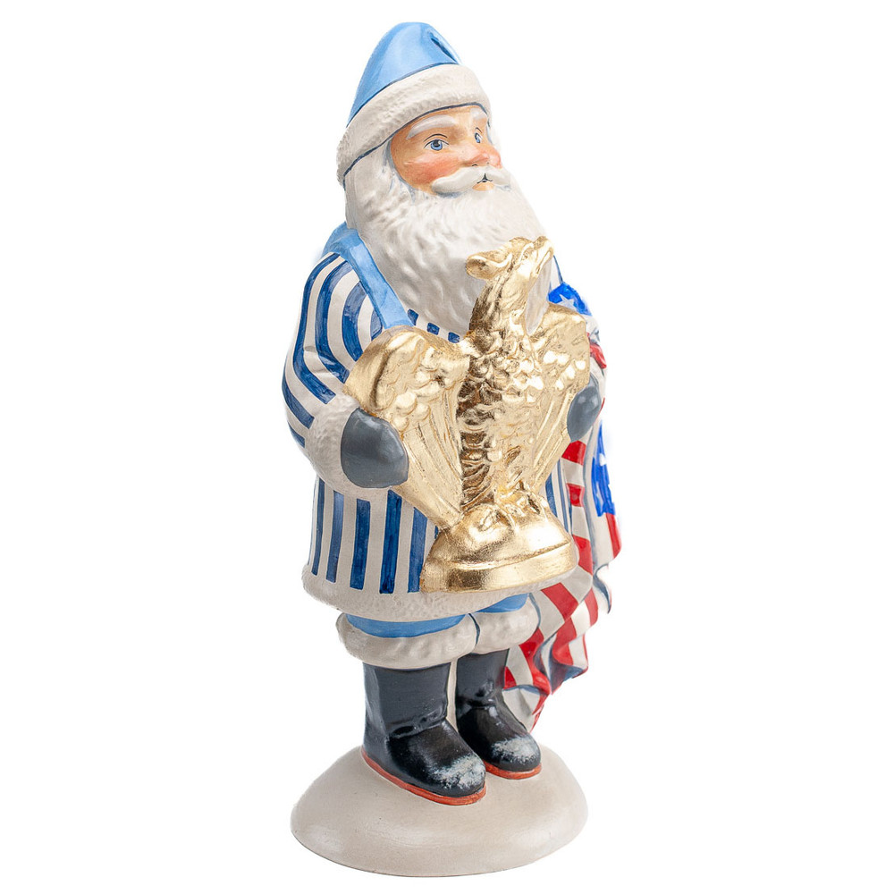 Vaillancourt Chalkware Founding Freedoms Santa