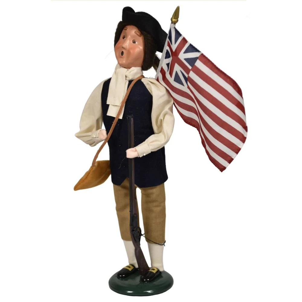 Byers Choice Revolutionary Patriot 1776 Caroler | The Shops at Colonial Williamsburg