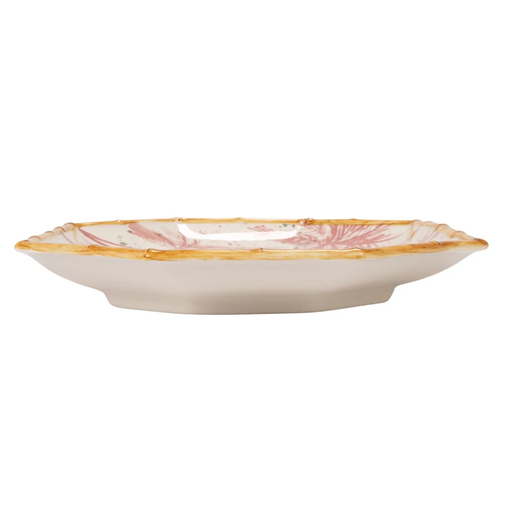 Tropical Chinoiserie Octagonal Stoneware Platter | The Shops at Colonial Williamsburg