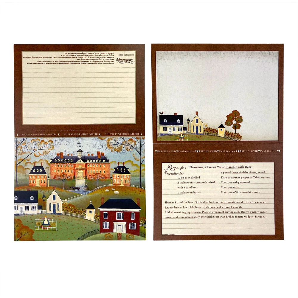 Colonial Williamsburg Recipe Notecards, Set of 10 | The Shops at Colonial Williamsburg