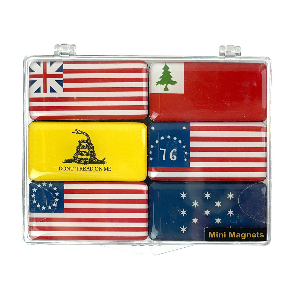 Flags of the American Revolution Magnet Set | The Shops at Colonial Williamsburg