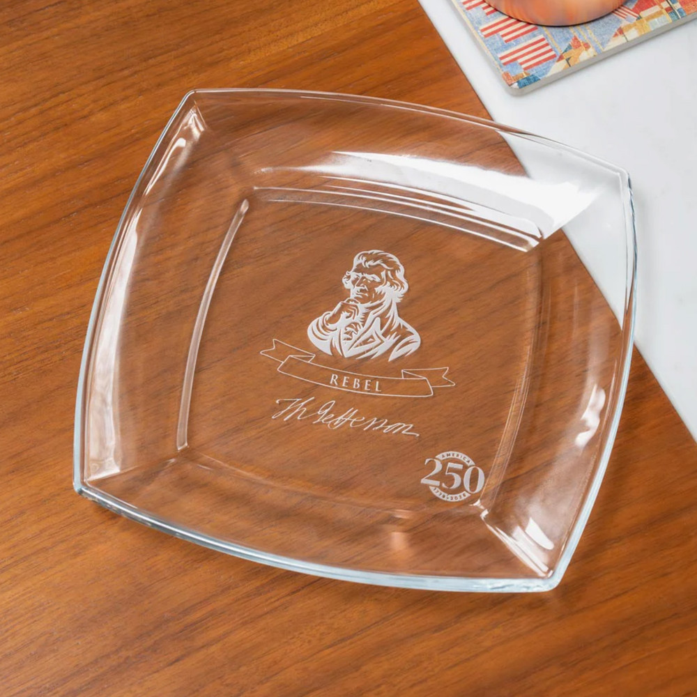 Founding Fathers Commemorative Glass Plates Set | The Shops at Colonial Williamsburg