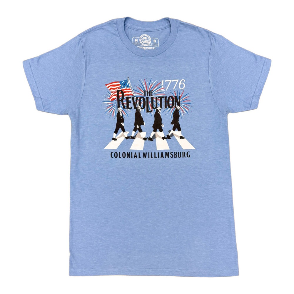 トップス BROCHURE FLAG SHIRTS Colonial Williamsburg Betsy Ross Flag Adult T-Shirt
