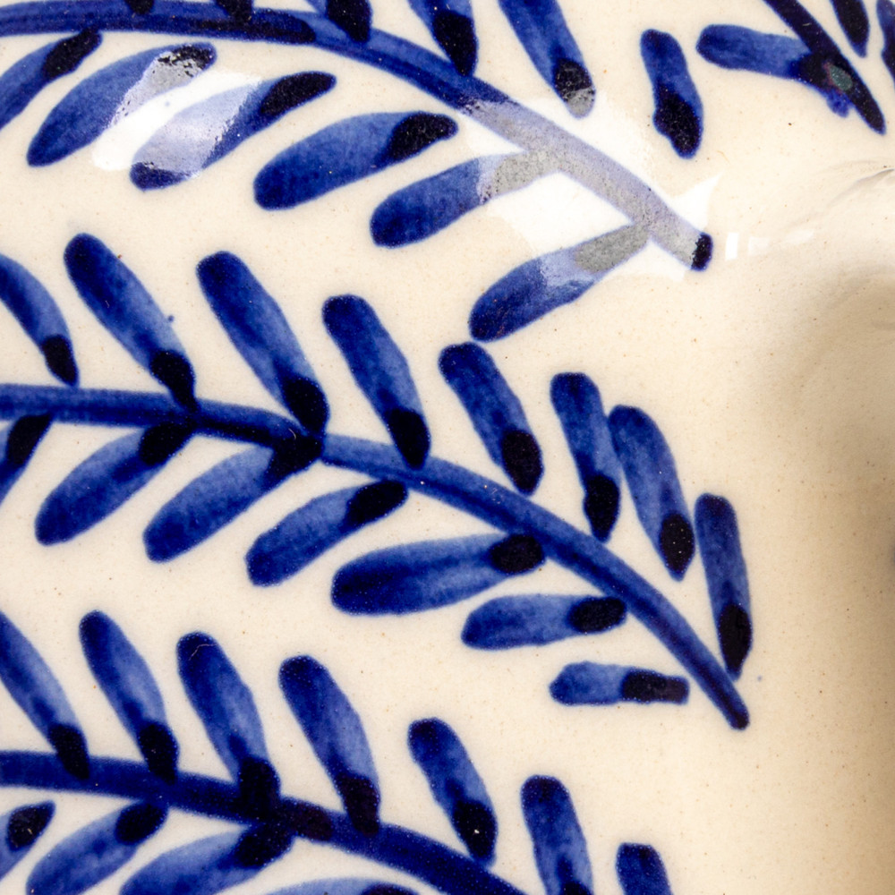 Blue and White Handpainted Stoneware Cruet | The Shops at Colonial Williamsburg