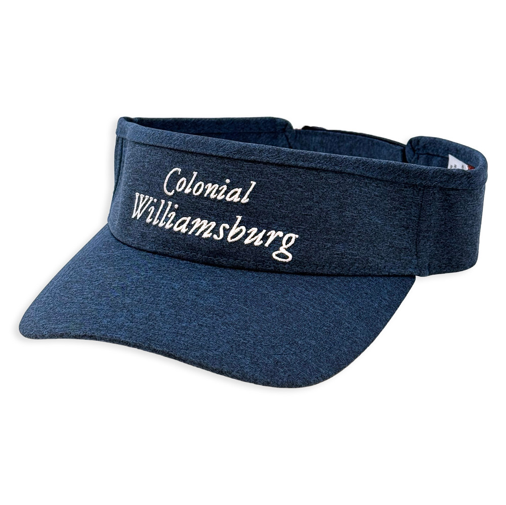Colonial Williamsburg Embroidered Visor | The Shops at Colonial Williamsburg