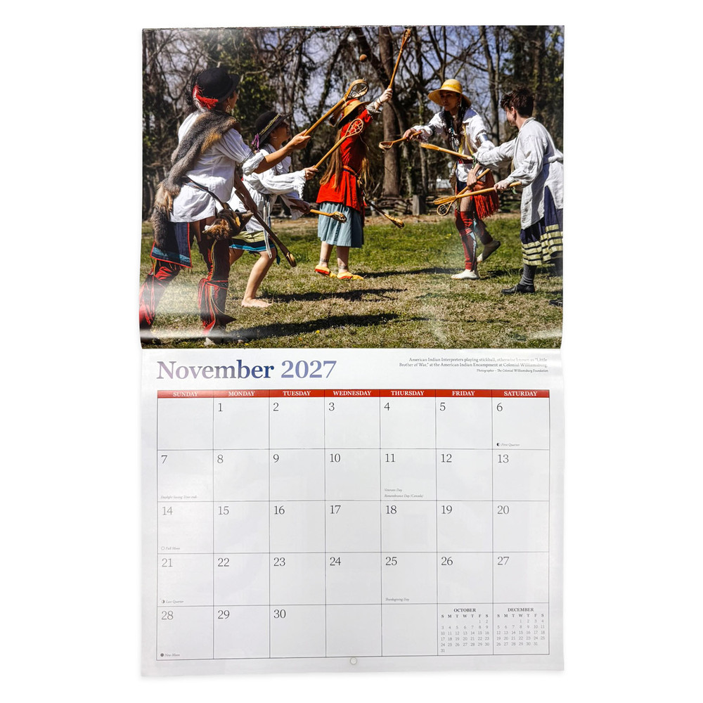 2027 Colonial Williamsburg Wall Calendar | The Shops at Colonial Williamsburg