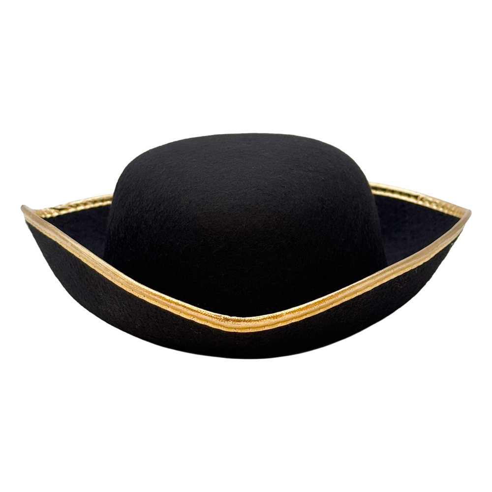 Gold Trimmed Child's Tricorn Hat | The Shops at Colonial Williamsburg