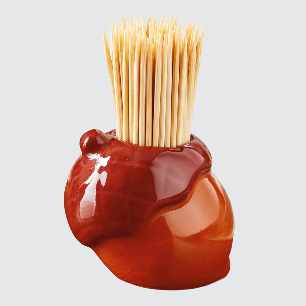 Brown Acorn Toothpick Holder | The Shops at Colonial Williamsburg