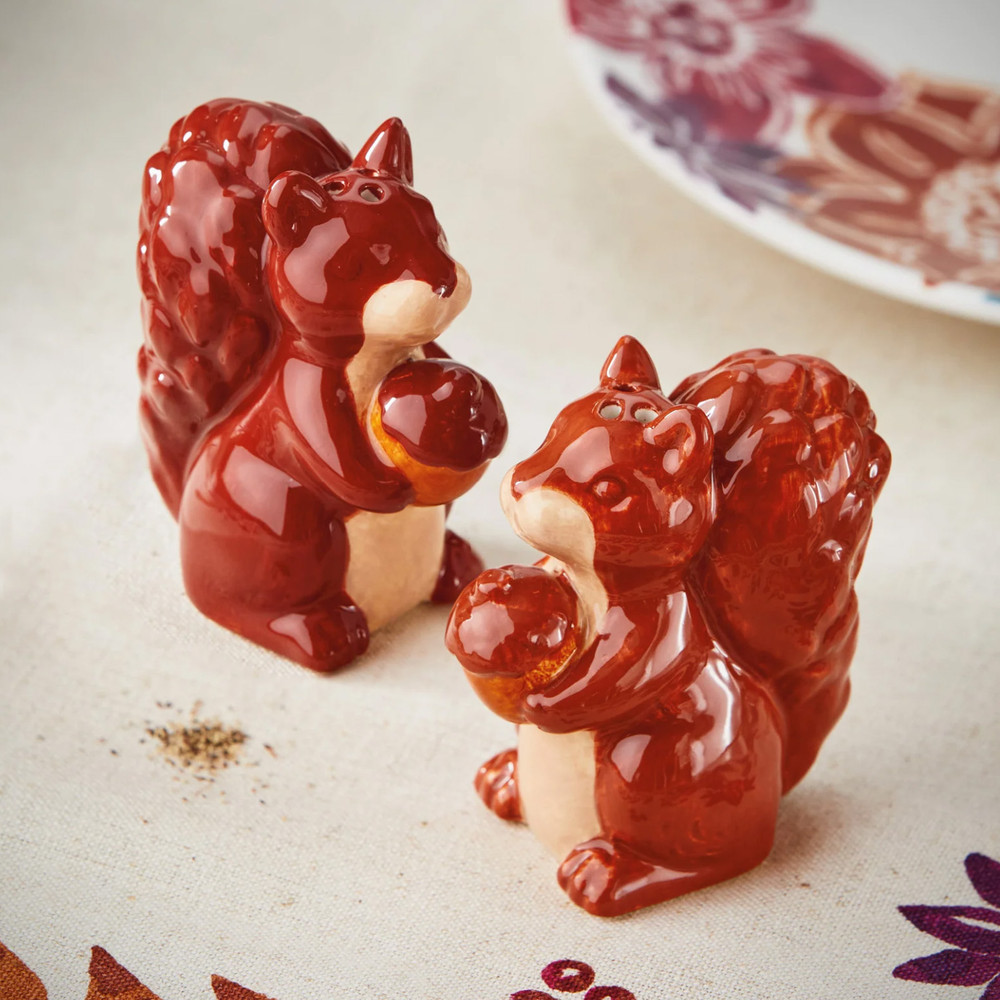 Brown Squirrel Salt and Pepper Shaker Set | The Shops at Colonial Williamsburg