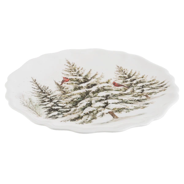 Winter Forest Melamine Salad Plates, Set of 4 | The Shops at Colonial Williamsburg