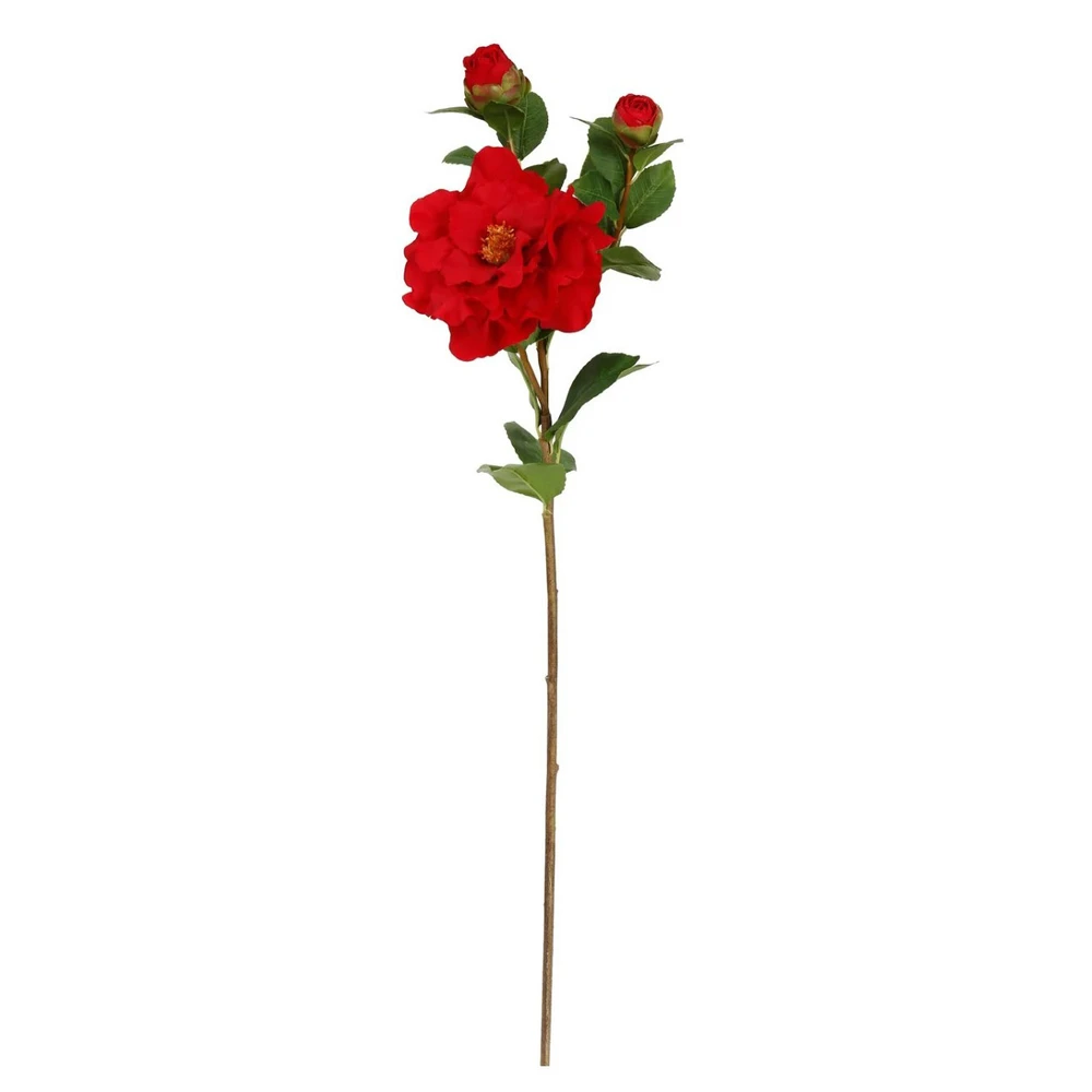 Red Camellia Stem 28.5" H | The Shops at Colonial Williamsburg
