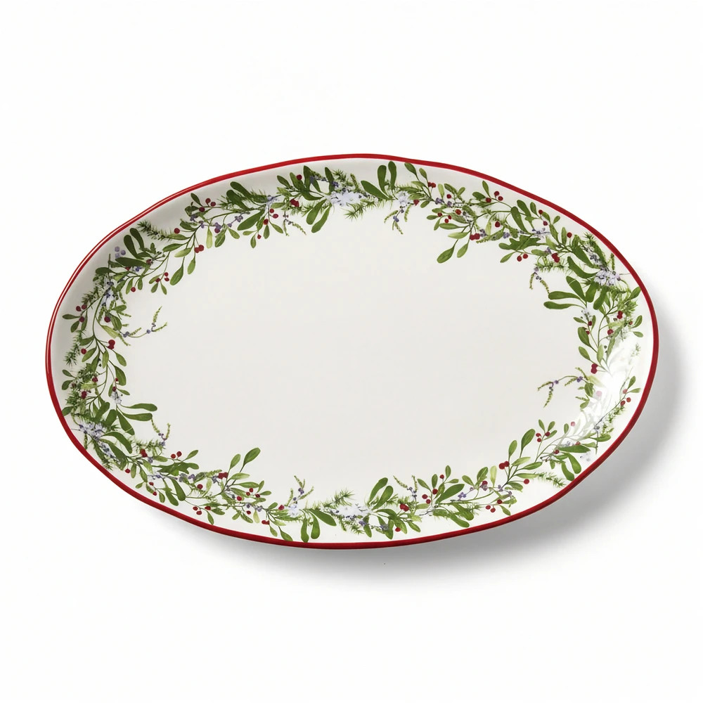 Winter Berries Serving Platter | The Shops at Colonial Williamsburg