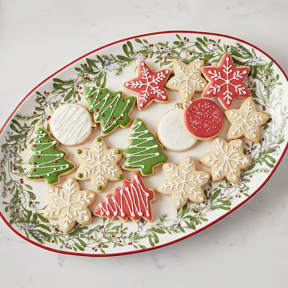 Winter Berries Serving Platter | The Shops at Colonial Williamsburg