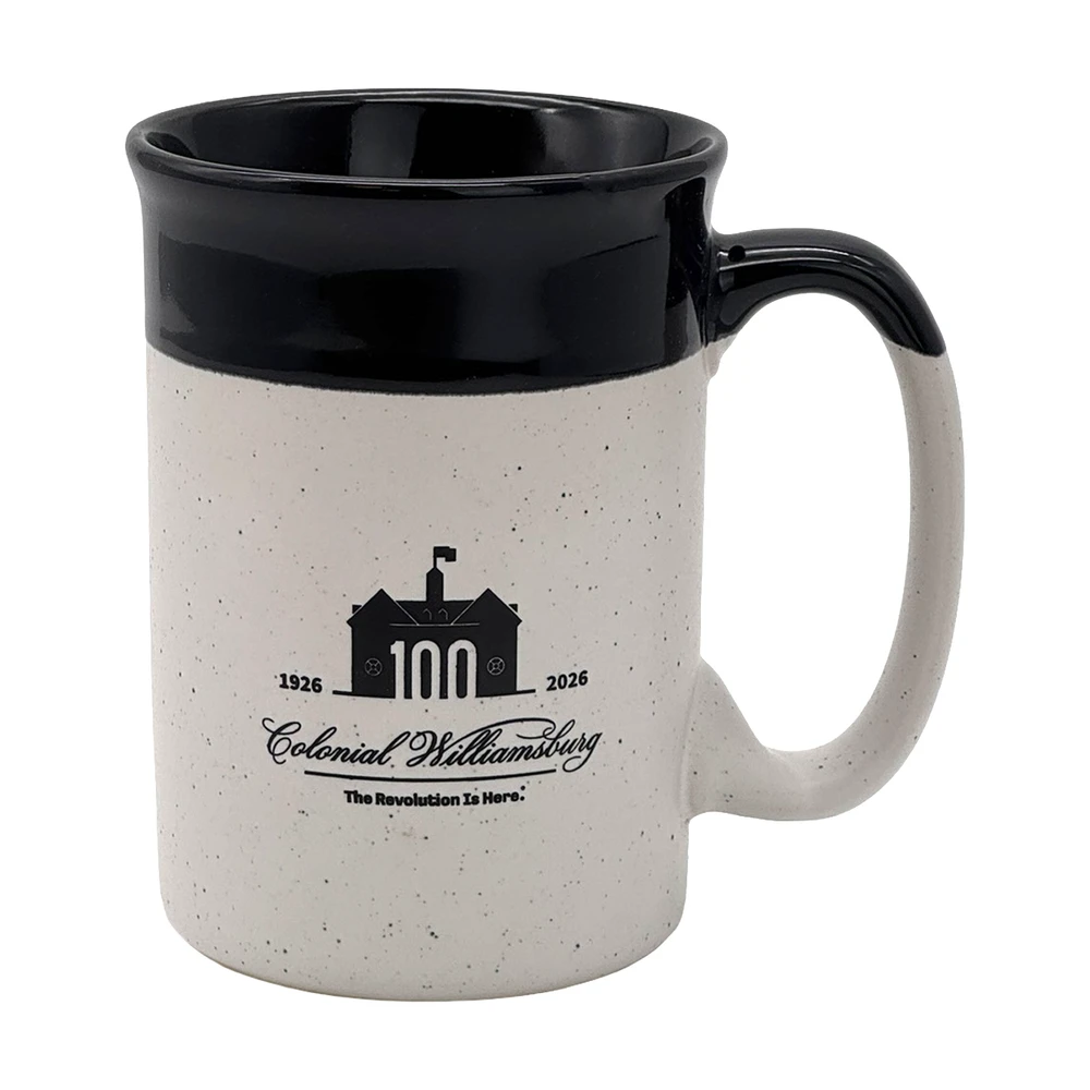 Colonial Williamsburg 100th Anniversary Two-Tone Mug | The Shops at Colonial Williamsburg