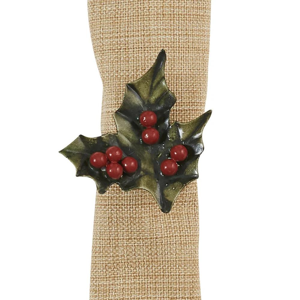 WILLIAMSBURG Boxwood & Pine Berry Napkin Ring | The Shops at Colonial Williamsburg