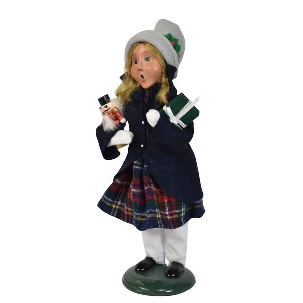 Byers' Choice Nutcracker Girl Caroler | The Shops at Colonial Williamsburg