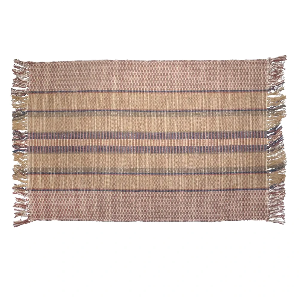 WILLIAMSBURG Burdett Stripe Cotton Rag Rug | The Shops at Colonial Williamsburg