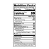 American Heritage Grated Dark Chocolate - nutrition info