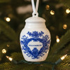 Williamsburg Blue Delft Tobacco Jar Porcelain Ornament | The Shops at Colonial Williamsburg