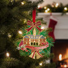 Colonial Williamsburg Capitol with Holly Etched Holiday Ornament | The Shops at Colonial Williamsburg